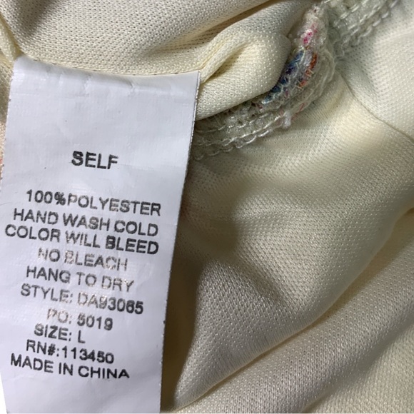 NEW LULUMARI Pink Floral Multicolour Design Maxi Dress Size L. - Picture 15 of 15